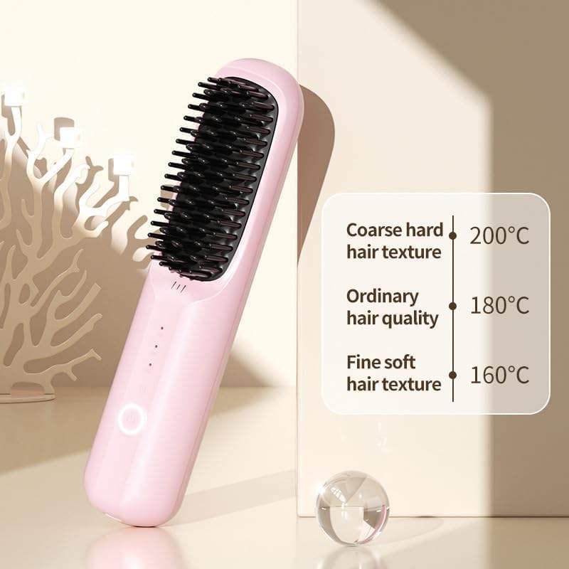 SmoothStyle™ USB Ceramic Comb — Salon Hair in 60 Seconds - Velmora