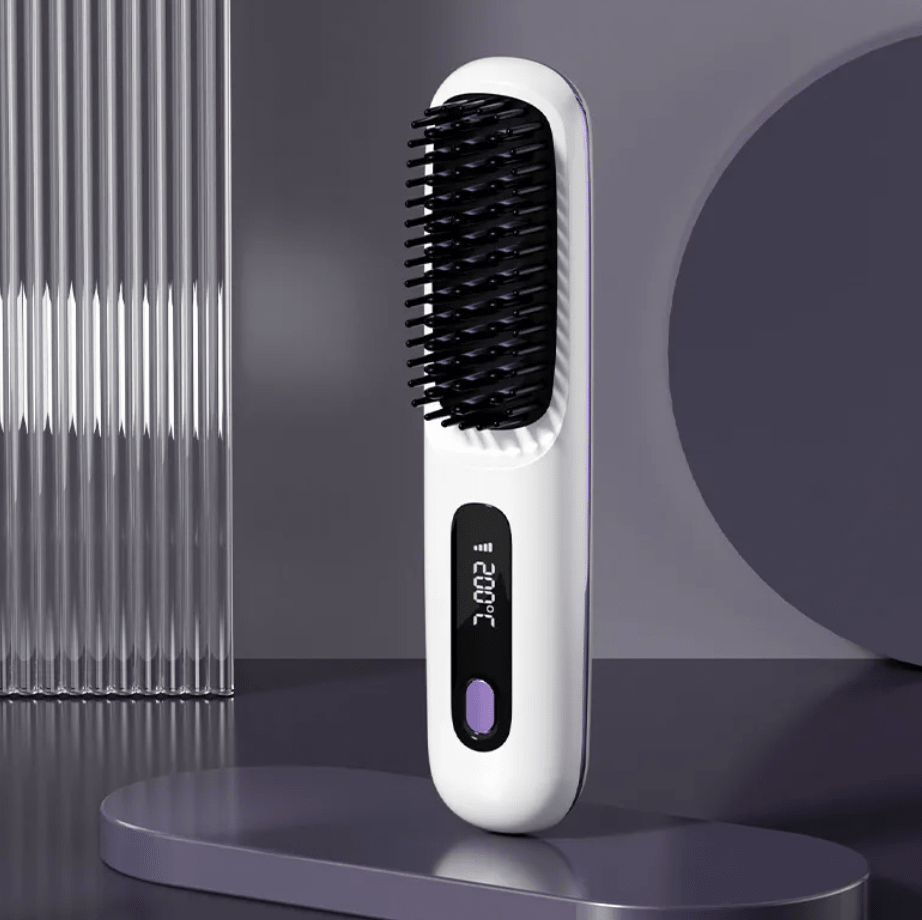 SmoothStyle™ USB Ceramic Comb — Salon Hair in 60 Seconds - Velmora