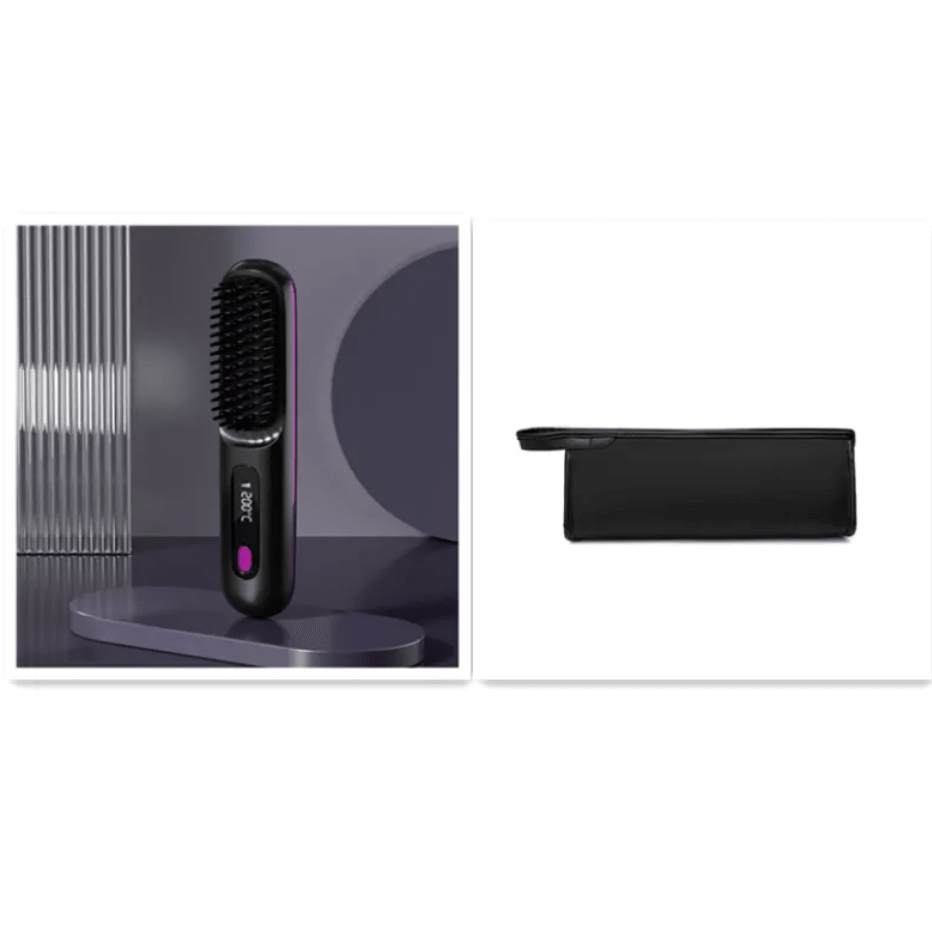 SmoothStyle™ USB Ceramic Comb — Salon Hair in 60 Seconds - Velmora