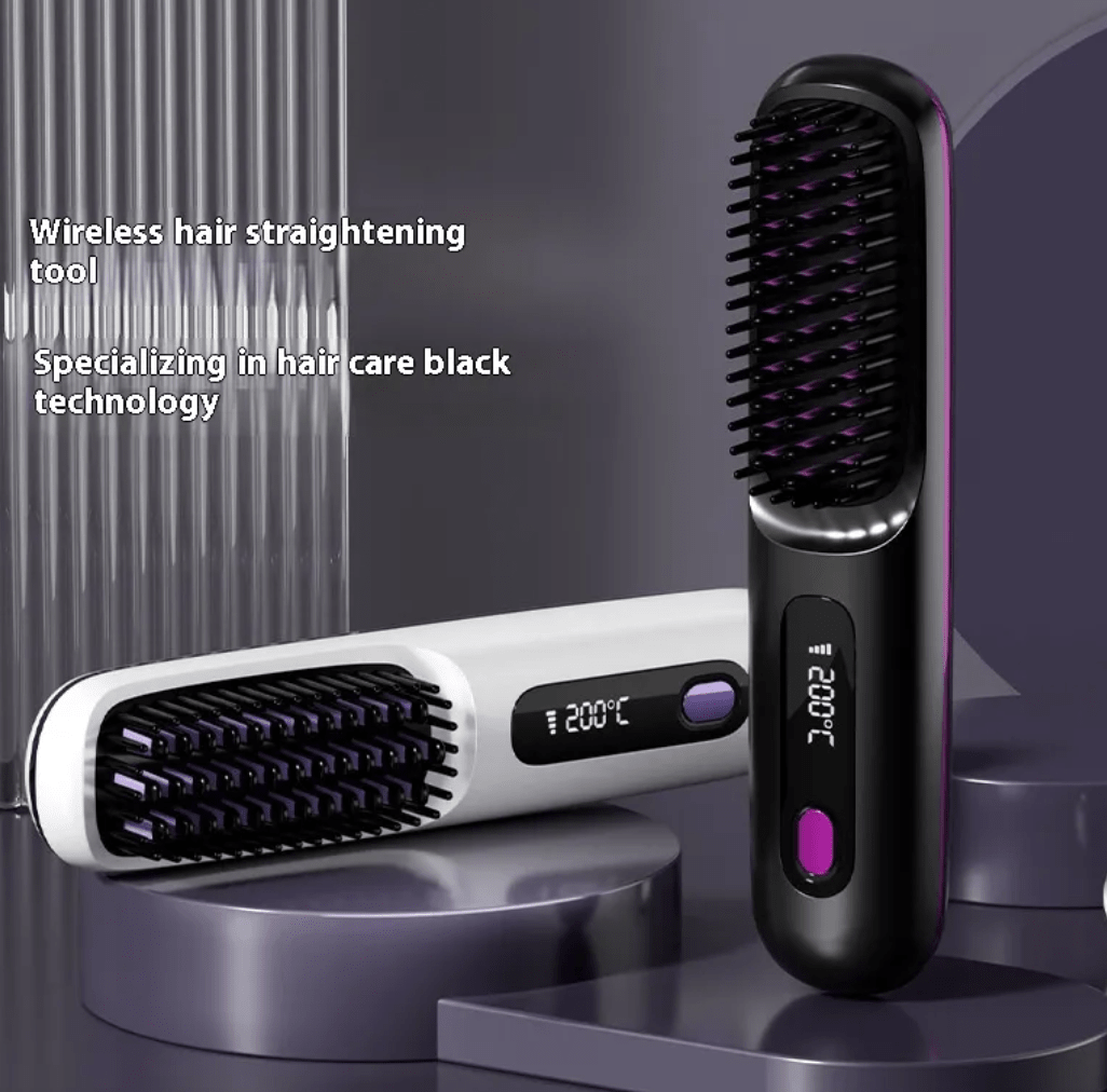 SmoothStyle™ USB Ceramic Comb — Salon Hair in 60 Seconds - Velmora