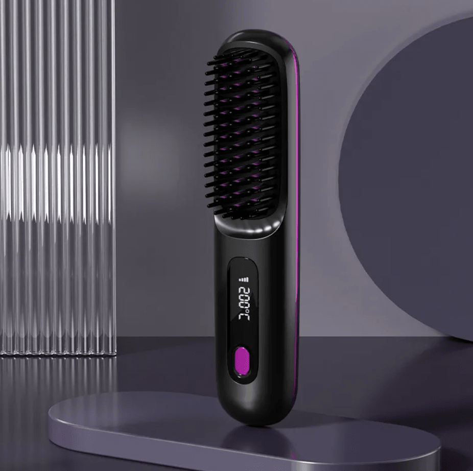 SmoothStyle™ USB Ceramic Comb — Salon Hair in 60 Seconds - Velmora